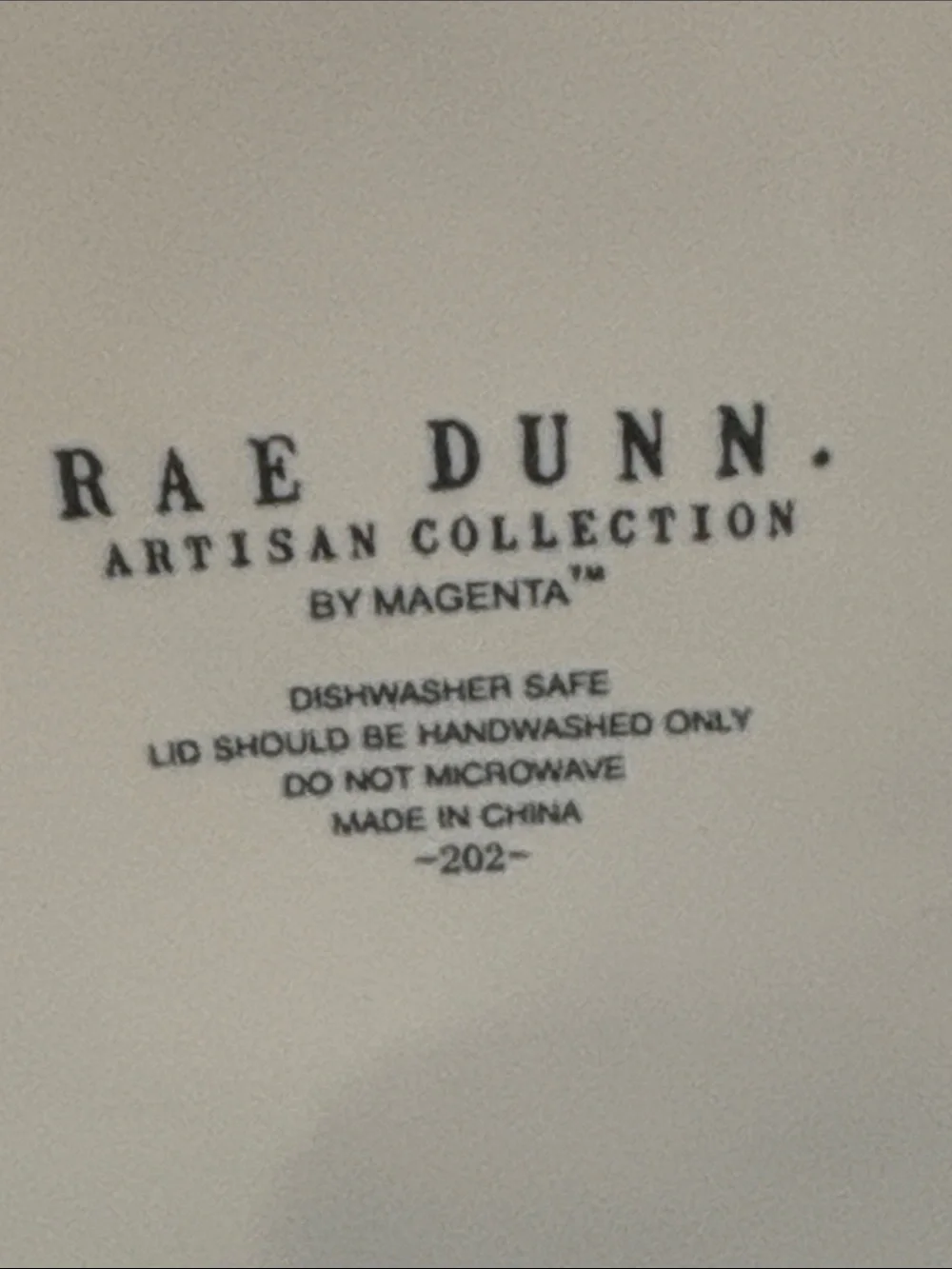 Rae Dunn rae dunn